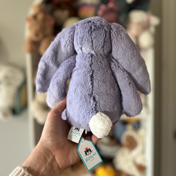 Jellycat Medium Bashful Viola Bunny - Authentic & BNWT! - Picture 4 of 6